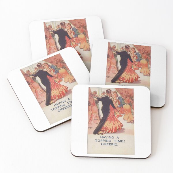 Item preview, Couple Dancing, Cheerio! 1936 Vintage Inspired designed and sold by markomundo.