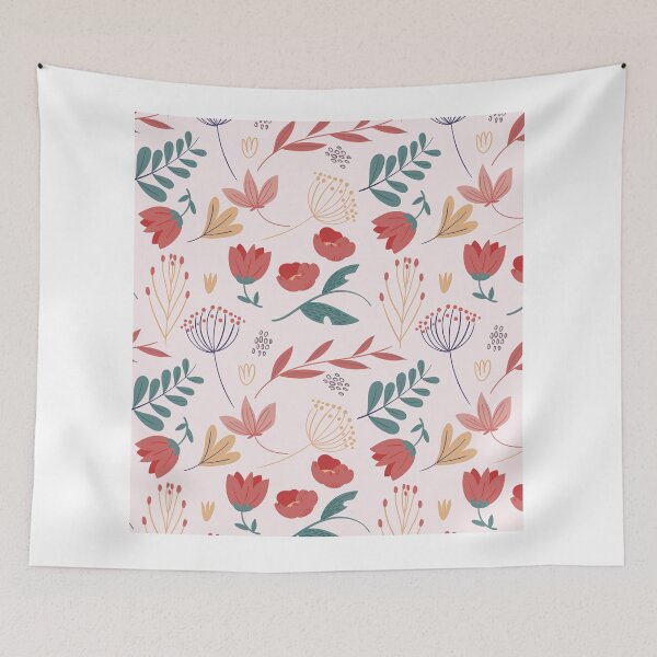 Item preview, Colorful floral pattern designed and sold by Jamildesign.