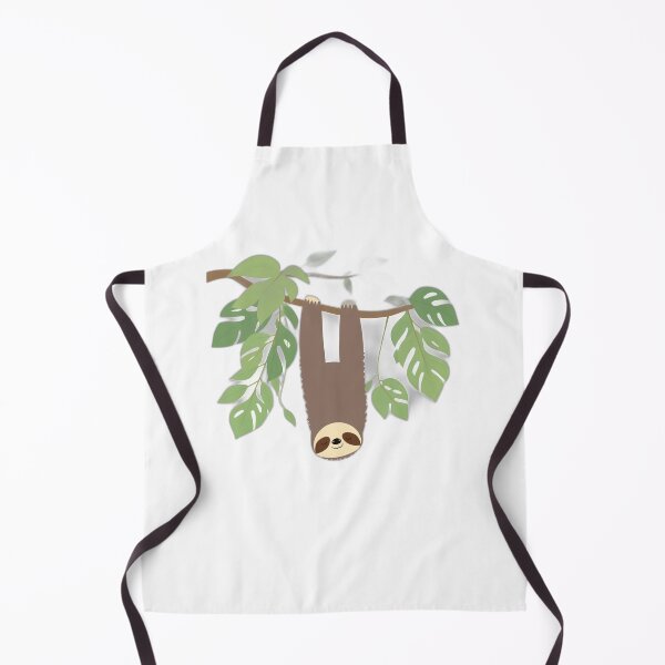 Item preview, Sleepy Sloth Hanging Upside Down in Paradise designed and sold by allogy.