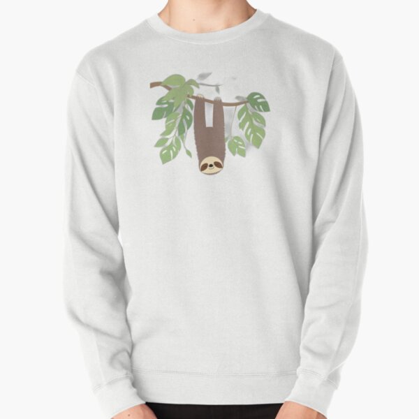 Item preview, Sleepy Sloth Hanging Upside Down in Paradise designed and sold by allogy.