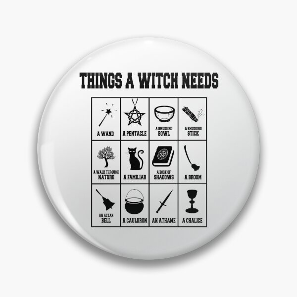Item preview, Things A Witch Needs designed and sold by TheMoonlightShop.