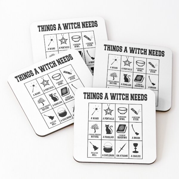Item preview, Things A Witch Needs designed and sold by TheMoonlightShop.