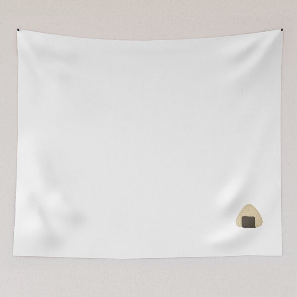 Item preview, Embroidered Onigiri – Minimal Japanese Rice Ball designed and sold by JPN-NOGRAY-SHOP.