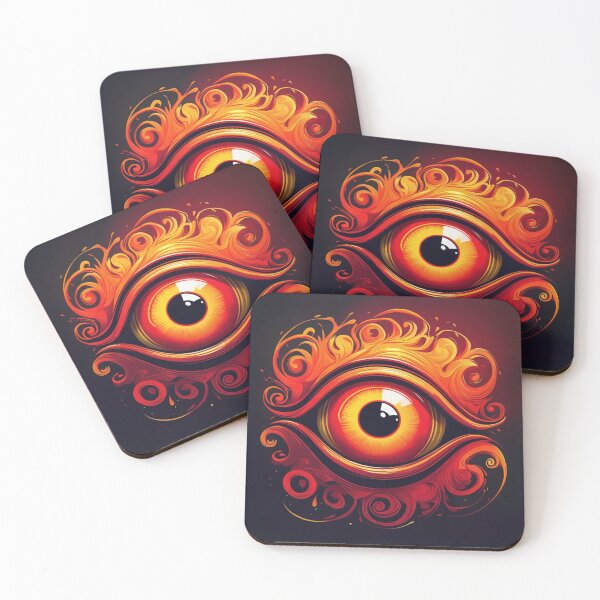 Item preview, EVIL EYE RED protection, strength, and courage designed and sold by syamkumar s.