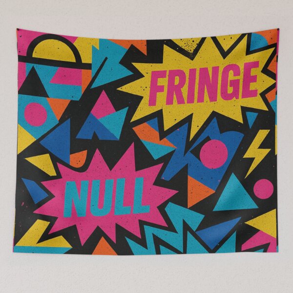 Item preview, CTRL NULL FRINGE — Pop Glitch Pattern designed and sold by Zenvo.