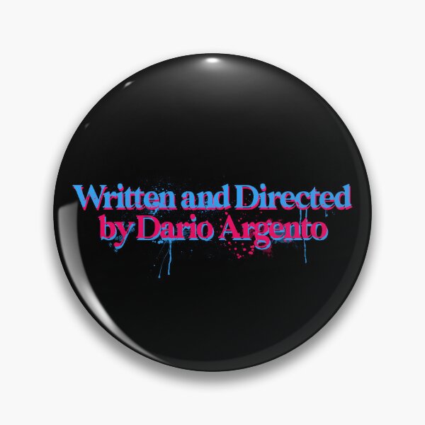 Item preview, Escrita y dirigida por Dario Argento designed and sold by therocketman.