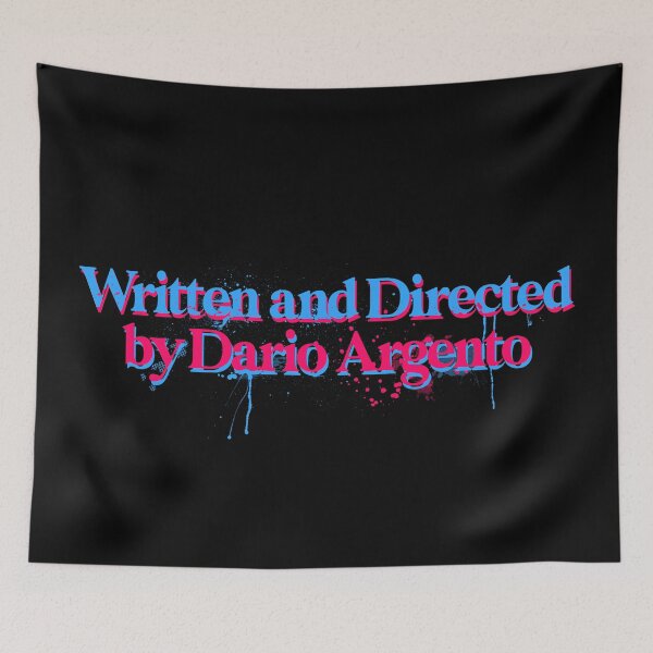 Item preview, Written and Directed by Dario Argento designed and sold by therocketman.