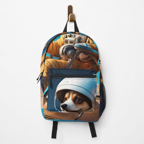 Item preview, Puppy in a Space suit sitting on a deck chair on the Moon designed and sold by Colin Bentham.