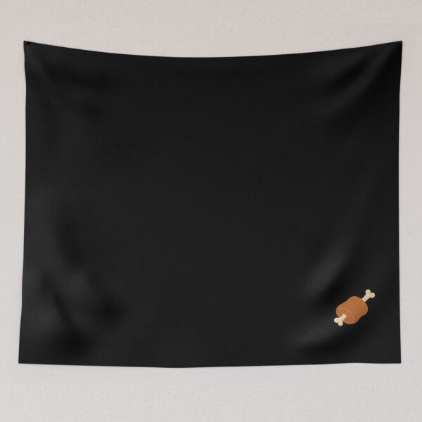 Item preview, Embroidered Meat Bone – Cartoon Drumstick Patch designed and sold by JPN-NOGRAY-SHOP.