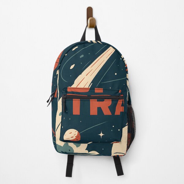 Item preview, Retro Space Exploration Poster – Vintage Sci-Fi Astronaut Wall Art designed and sold by AbstractAuraArt.