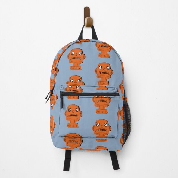 Item preview, Toy Robot Monolith Head in Orange designed and sold by ashleywilks.