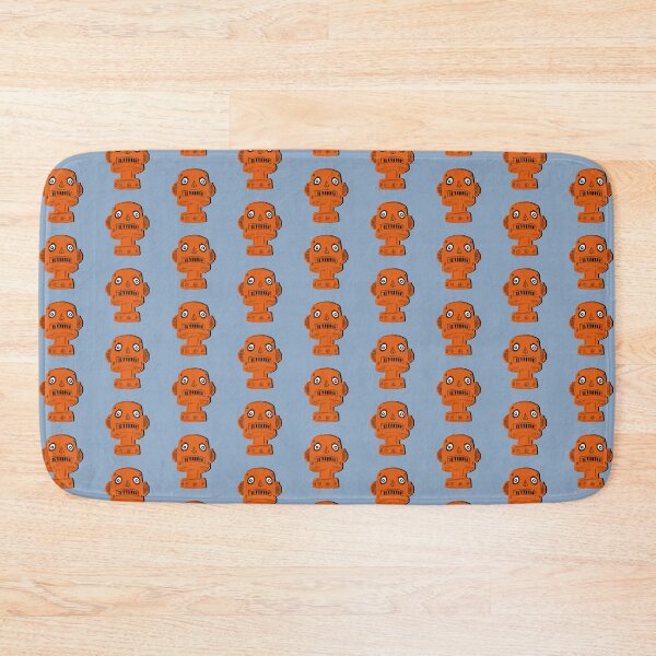 Item preview, Toy Robot Monolith Head in Orange designed and sold by ashleywilks.