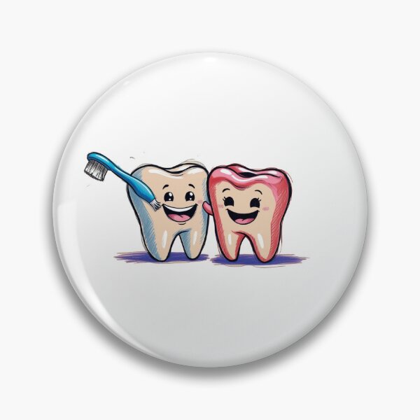 Item preview, Happy Tooth Duo designed and sold by PinkiPop Studio.
