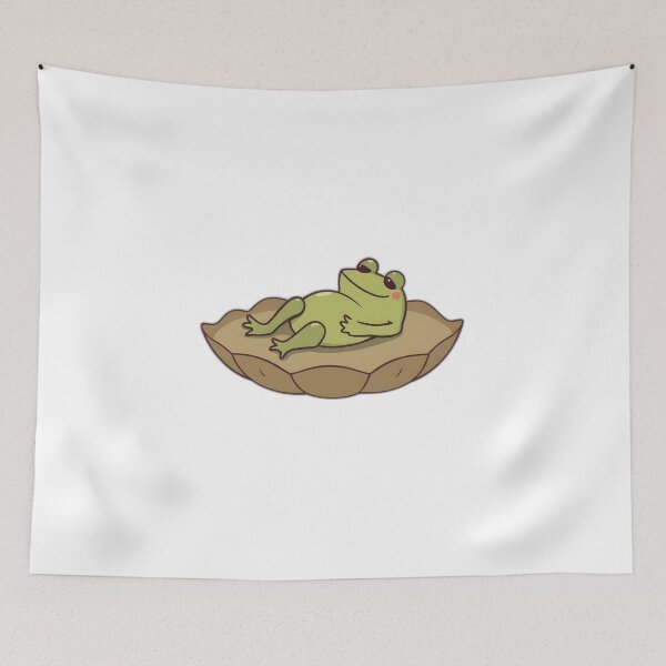 Item preview, Funny Frog Relaxing on a Giant Lily Pad designed and sold by allogy.