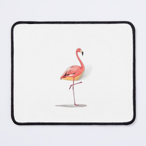 Item preview, Elegant Flamingo Standing on One Leg in Sunset designed and sold by allogy.