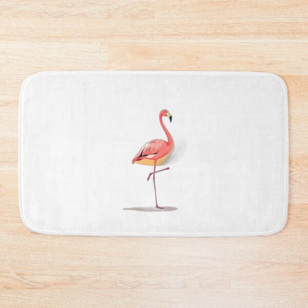 Item preview, Elegant Flamingo Standing on One Leg in Sunset designed and sold by allogy.