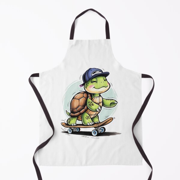 Item preview, Skater Turtle Vibes designed and sold by PinkiPop Studio.