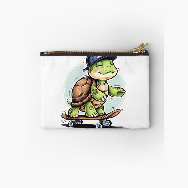 Item preview, Skater Turtle Vibes designed and sold by PinkiPop Studio.