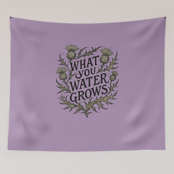 Item preview, What you water Grows  designed and sold by FrictionMaxxing.