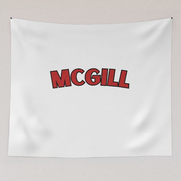 Item preview, red and black arched varsity mcgill retro designed and sold by jessicaleah15.