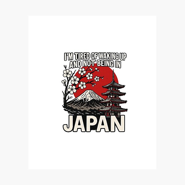 Item preview, Wake up in Japan  designed and sold by ranyane.