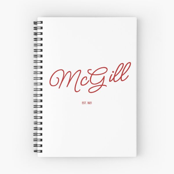 Item preview, McGill Est 1821 red cursive  designed and sold by jessicaleah15.
