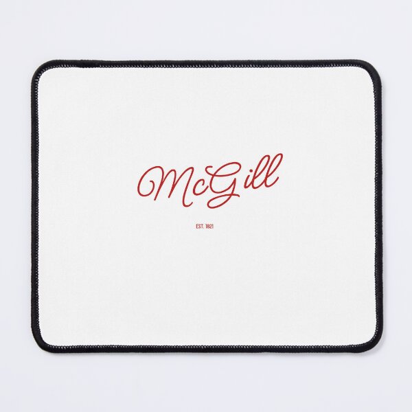 Item preview, McGill Est 1821 red cursive  designed and sold by jessicaleah15.