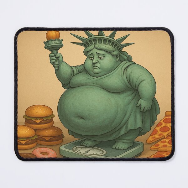 Item preview, The Statue of Liberty is overweight designed and sold by Mauswohn.