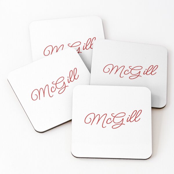Item preview, McGill Maroon Cursive designed and sold by jessicaleah15.