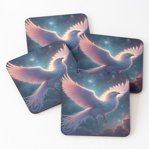 Artikelvorschau, Mystischer Schwingenflug – Ethereal Wings in a Dreamlike Sky entworfen und verkauft von FotoworldEdel.