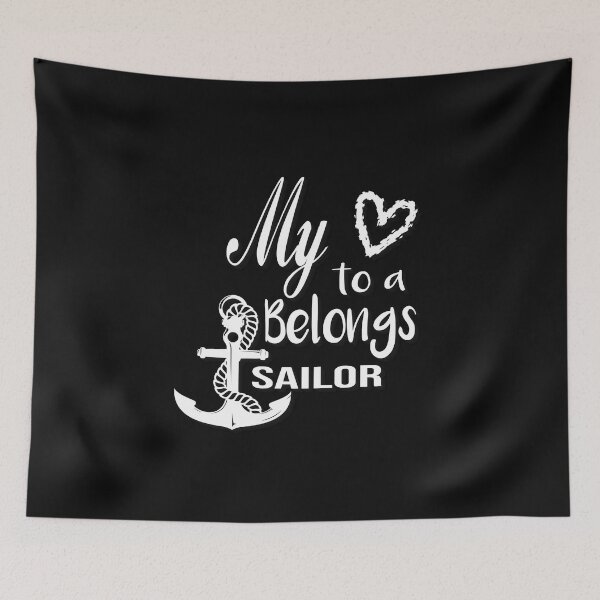 Item preview, Sailor’s Anchored Heart Art designed and sold by Zakrytos ★★★★★.