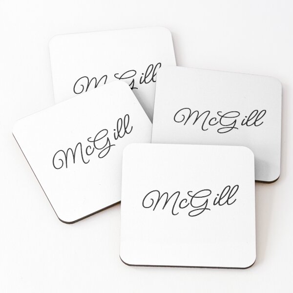 Item preview, Black McGill University Cursive designed and sold by jessicaleah15.