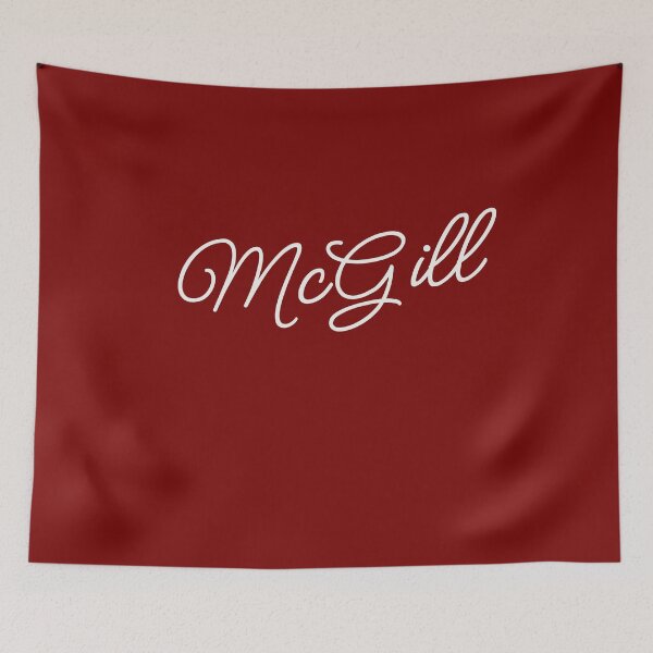 Item preview, Cream McGill University Cursive designed and sold by jessicaleah15.