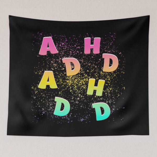 Item preview, ADHD Pattern Funny designed and sold by MonkiFlipp.