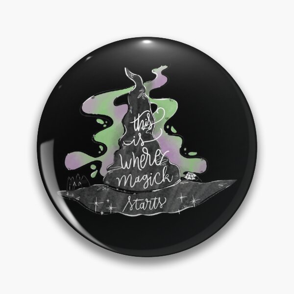 Item preview, This is Where Magick Starts designed and sold by TheMoonlightShop.