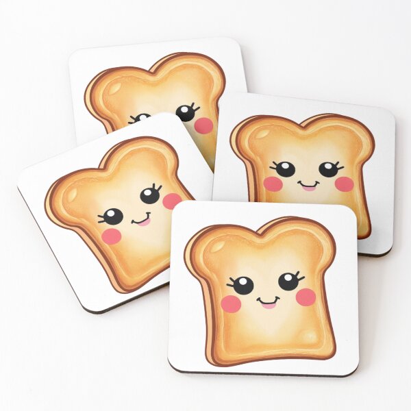 Item preview, Happy Toast  designed and sold by PinkiPop Studio.