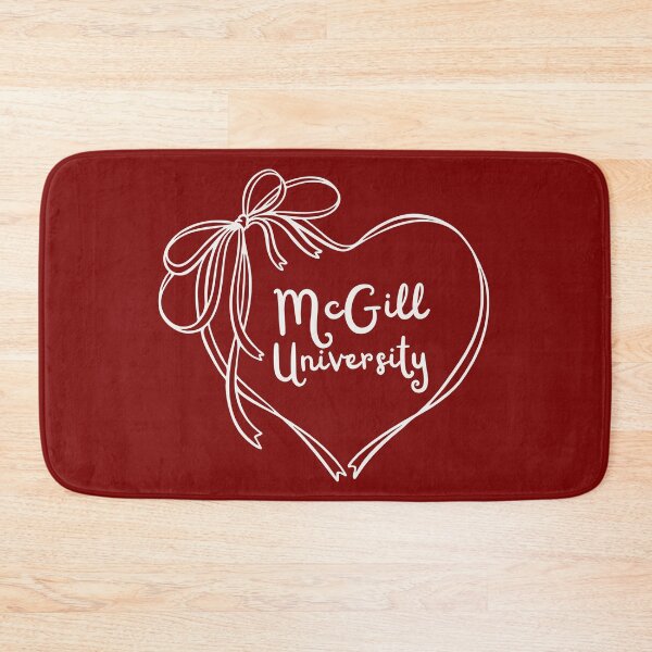Item preview, McGill University Bow and Coquette Heart - Trendy  designed and sold by jessicaleah15.