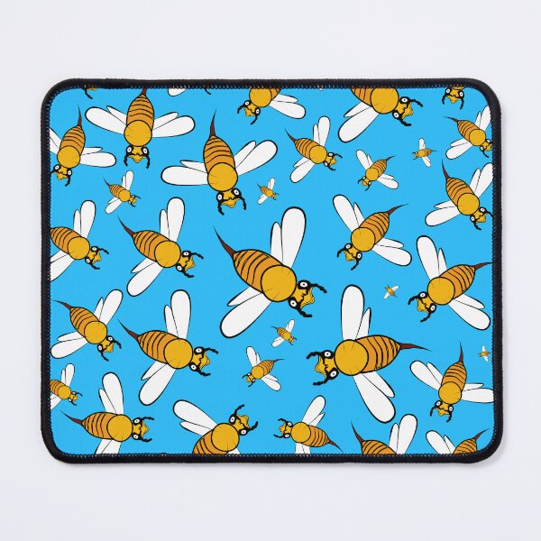 Item preview, Busy Bee Pattern on Sky blue designed and sold by Patterns-2024.