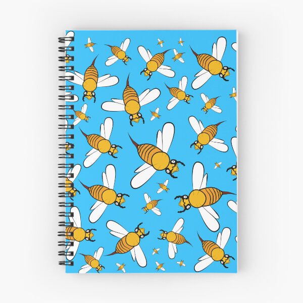 Item preview, Busy Bee Pattern on Sky blue designed and sold by Patterns-2024.