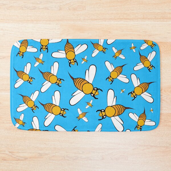Item preview, Busy Bee Pattern on Sky blue designed and sold by Patterns-2024.