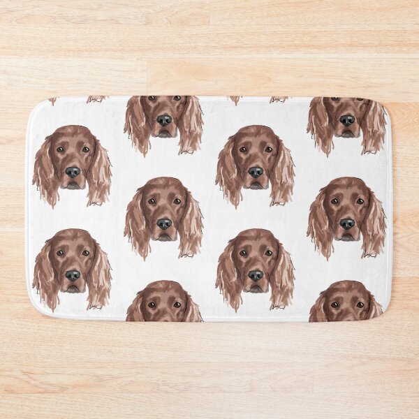 Item preview, Irish Setter face designed and sold by Katie Batchelor.