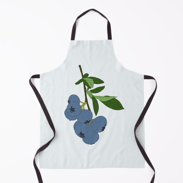 Item preview, Fresh Blueberry Fruit with Green Leaf designed and sold by Eathusiast.