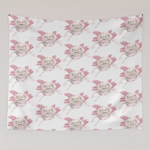 Item preview, Axolotl face designed and sold by Katie Batchelor.