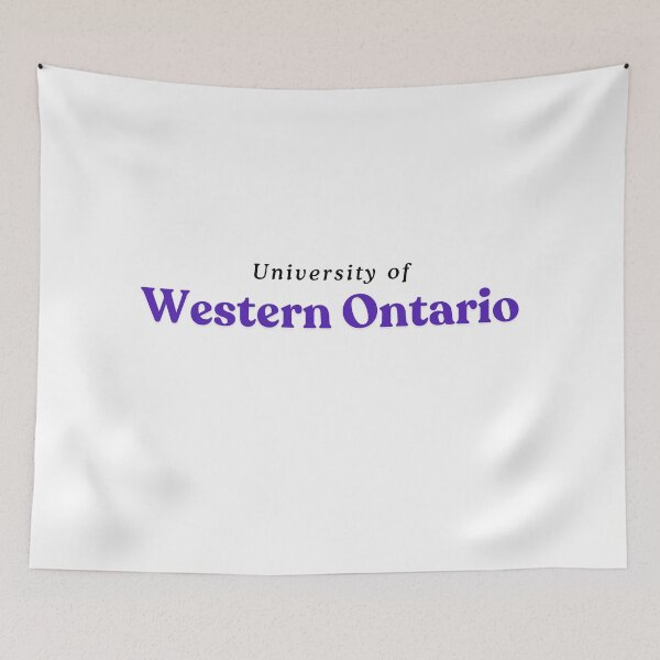 Item preview, University of Western Ontario - Purple Mustangs  designed and sold by jessicaleah15.