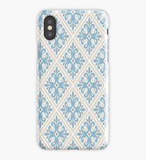 Retro Rhombuses Repeat iPhone Case