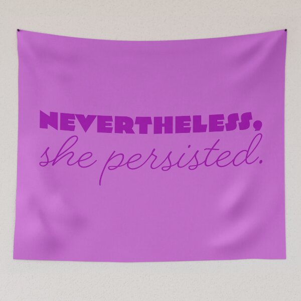 Item preview, She Persisted - Violet designed and sold by sillyjess.