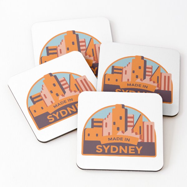 Item preview, Made in Sydney – Vibrant Cityscape Illustration designed and sold by shekimaksuti.