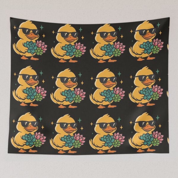 Item preview, Cool Duck Happy with Succulent Arrangements designed and sold by merchloh128.