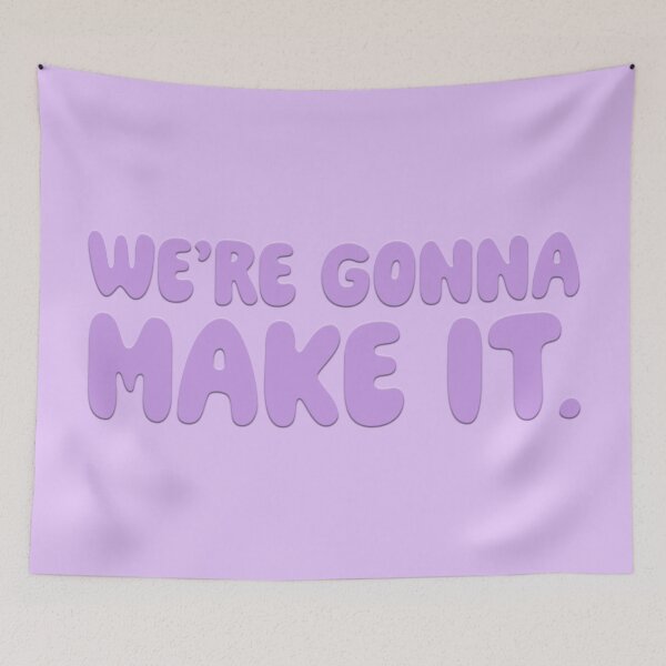 Item preview, We're Gonna Make It - Lilac designed and sold by sillyjess.