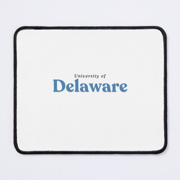 Item preview, university of Delaware blue funky writing designed and sold by jessicaleah15.